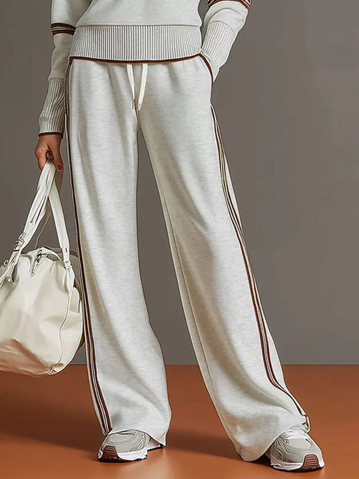 Pilar™ | Blusa y pantalón fluido