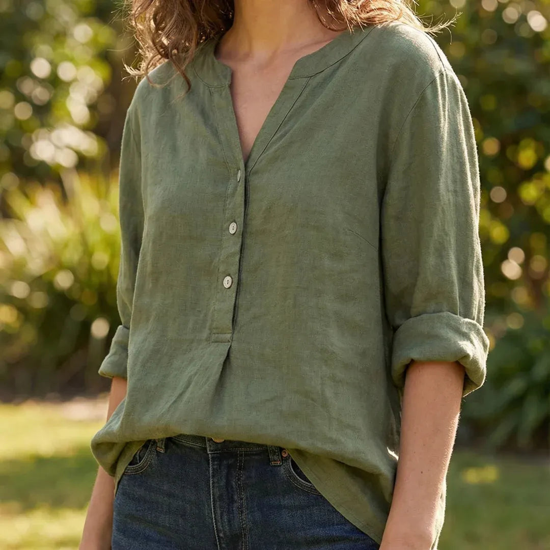 Lola™ | Camisa ligera con botones