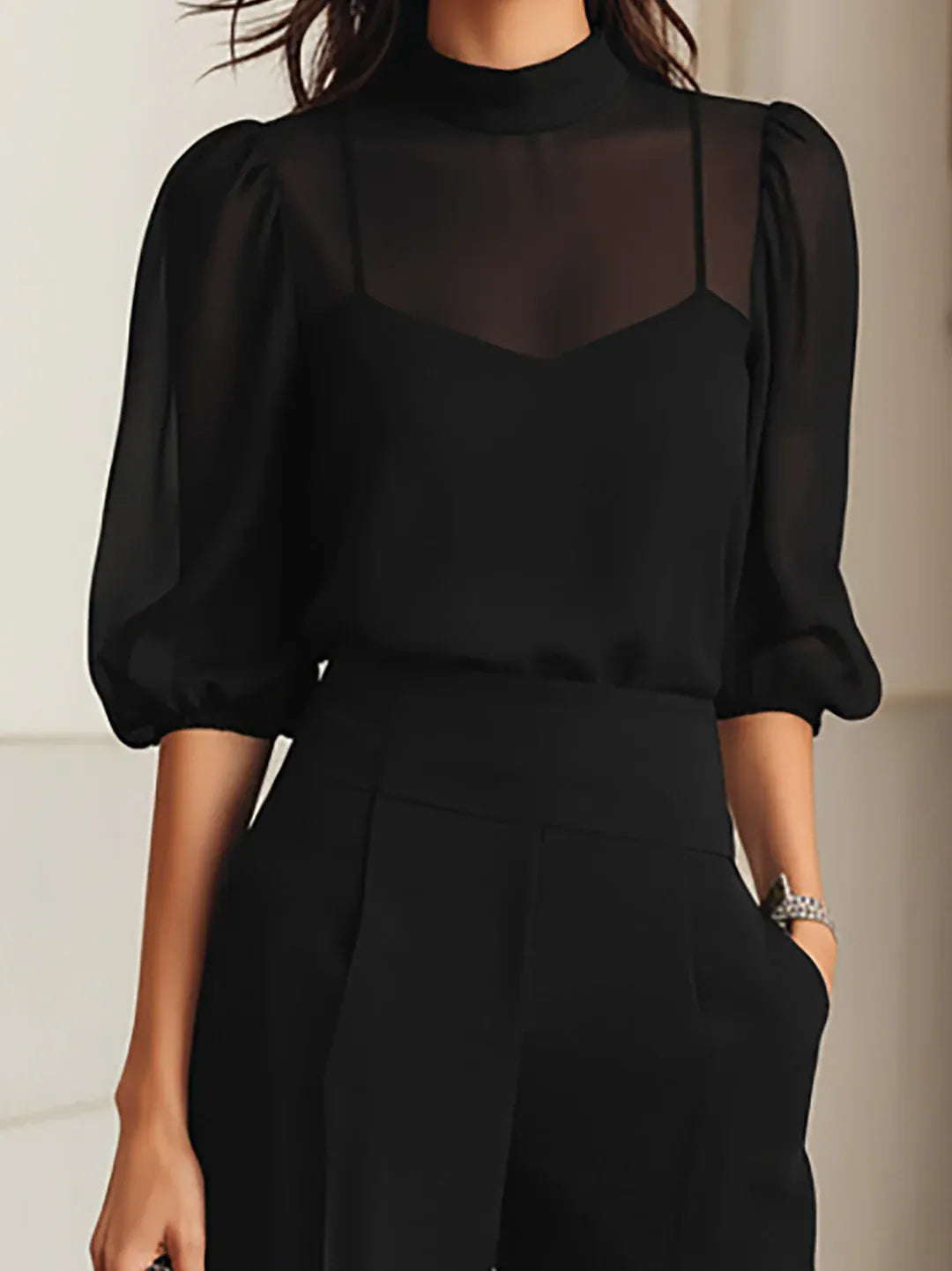 Emma™ | Conjunto Transparente Minimalista