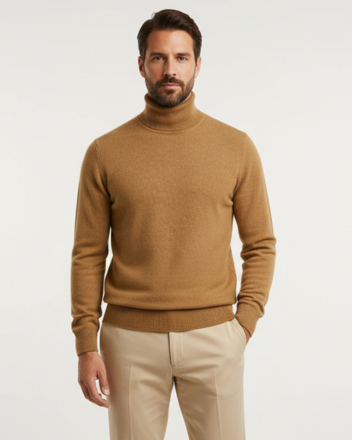 Alba™ | Jersey cuello alto cachemir