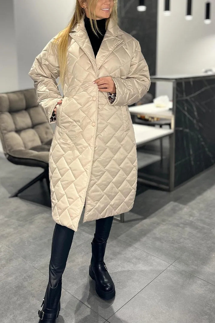 Celia™ | Abrigo Leopardo Elegante