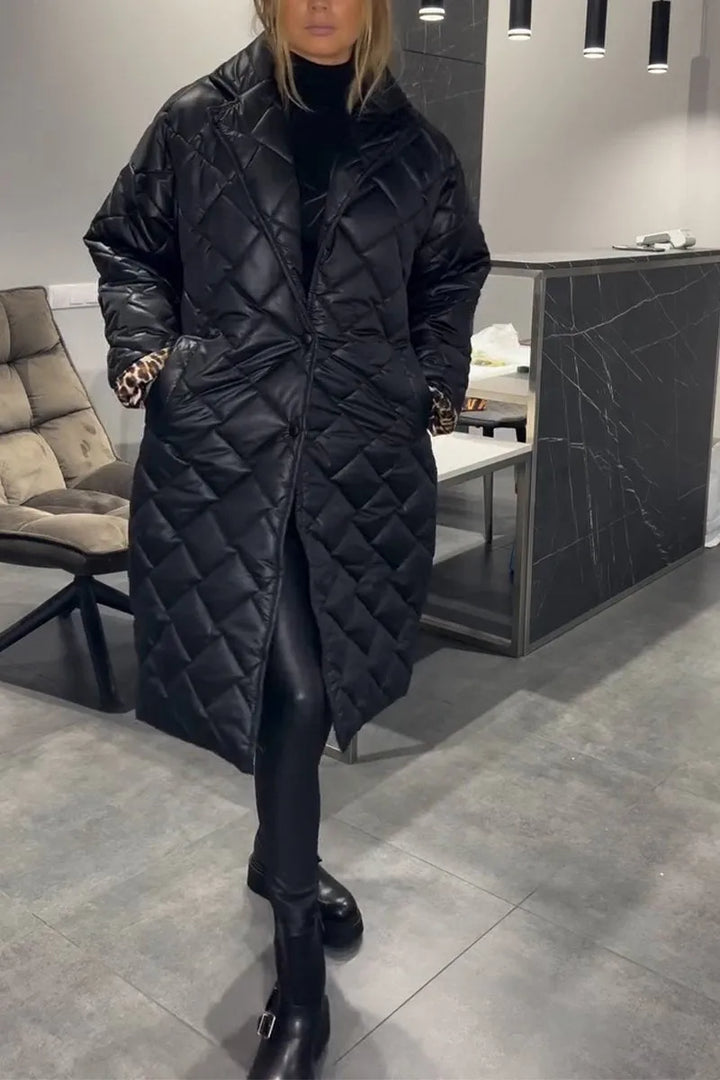 Celia™ | Abrigo Leopardo Elegante