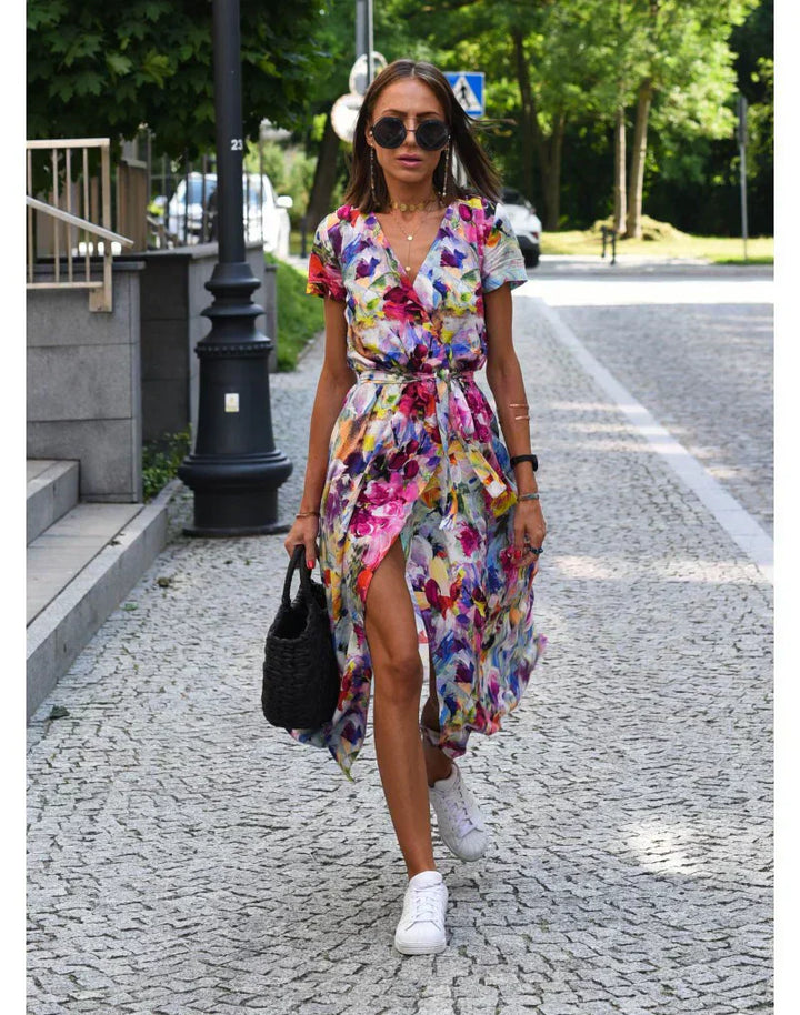 Vega™ | Vestido Escote V Moldeador