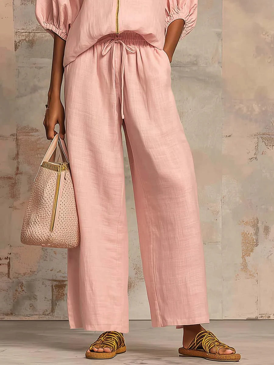 Pilar™ | Camisa y pantalón relajado