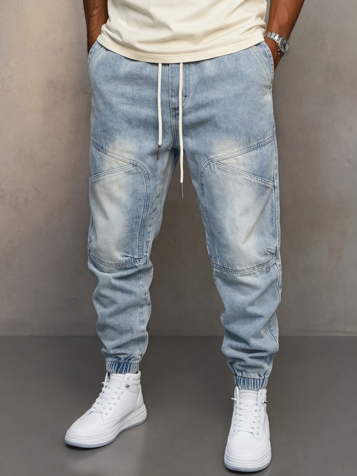 Marina™ | Pantalón denim amplio