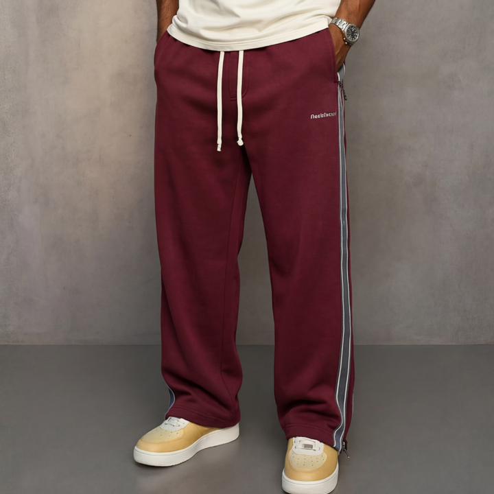 Nuria™ | Pantalones anchos a rayas