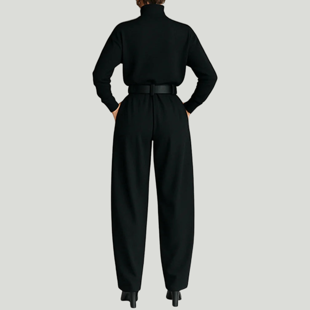 Sofía™ | Cuello Alto y Pantalón Recto