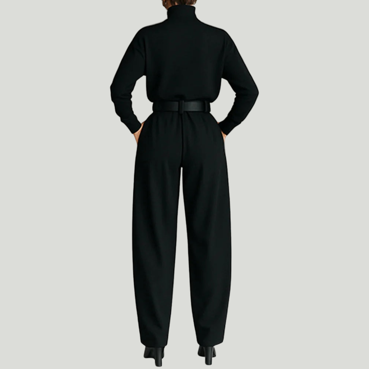 Sofía™ | Cuello Alto y Pantalón Recto