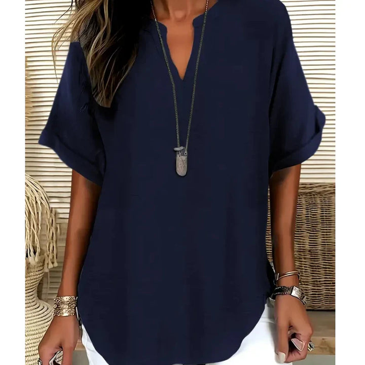 Ana™ | Blusa Escote V Ligera