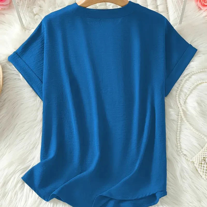 Ana™ | Blusa Escote V Ligera