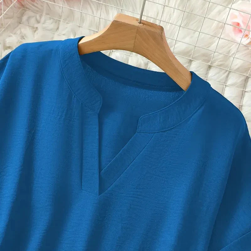 Ana™ | Blusa Escote V Ligera