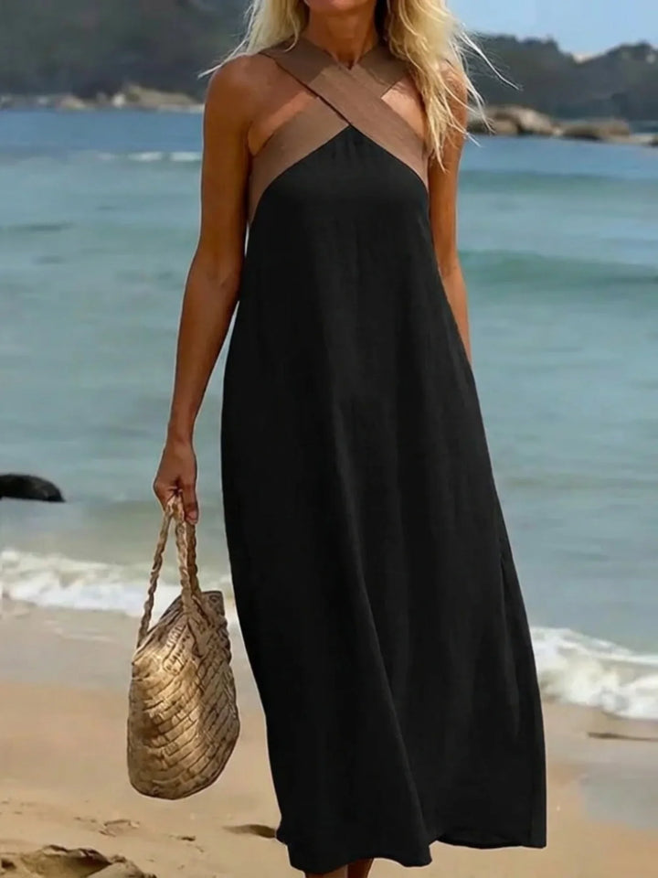 Rosa™ | Vestido Cruzado Minimalista