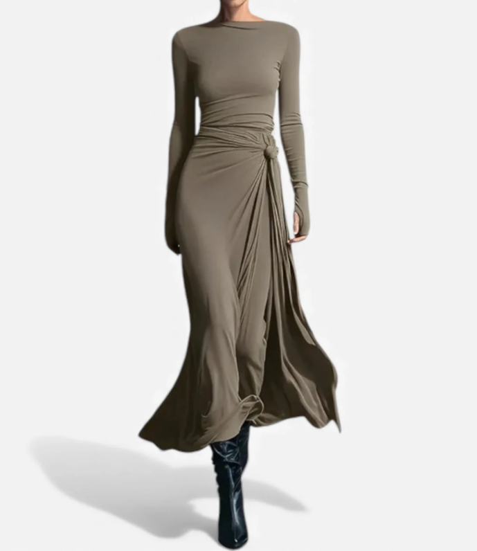 Diana™ | Vestido Drapeado Minimalista