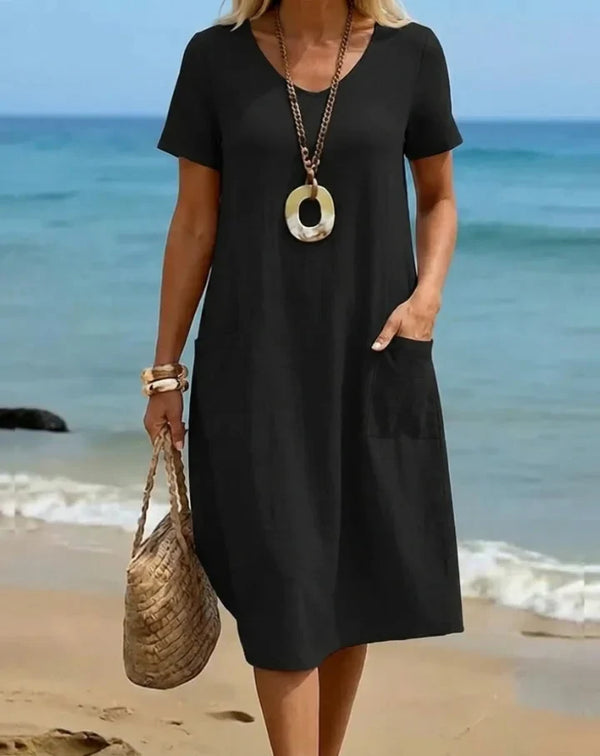 Alicia™ | Vestido fluido casual