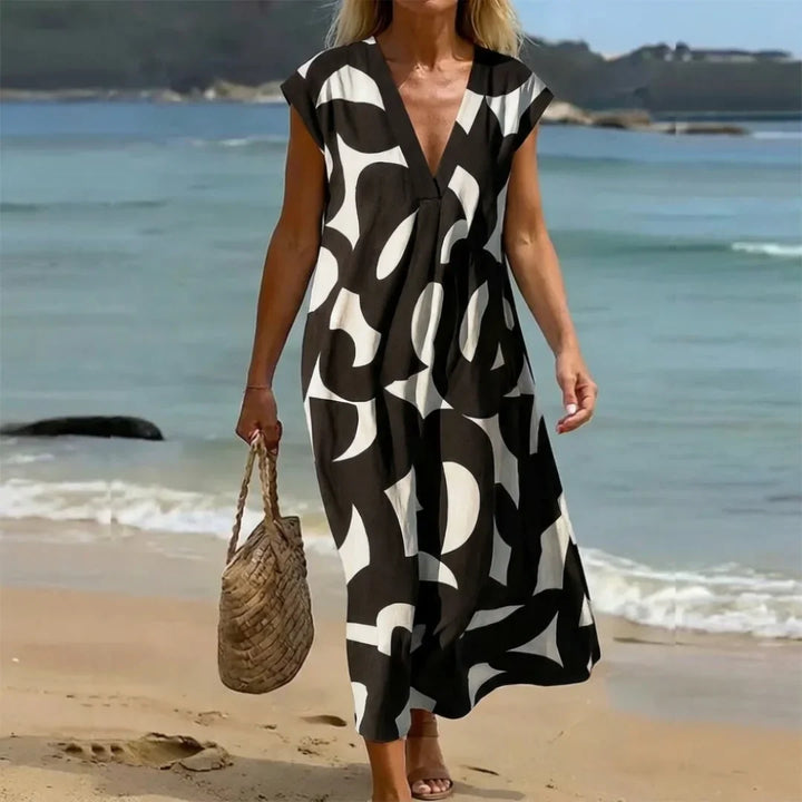 Nuria™ | Vestido calados minimalista